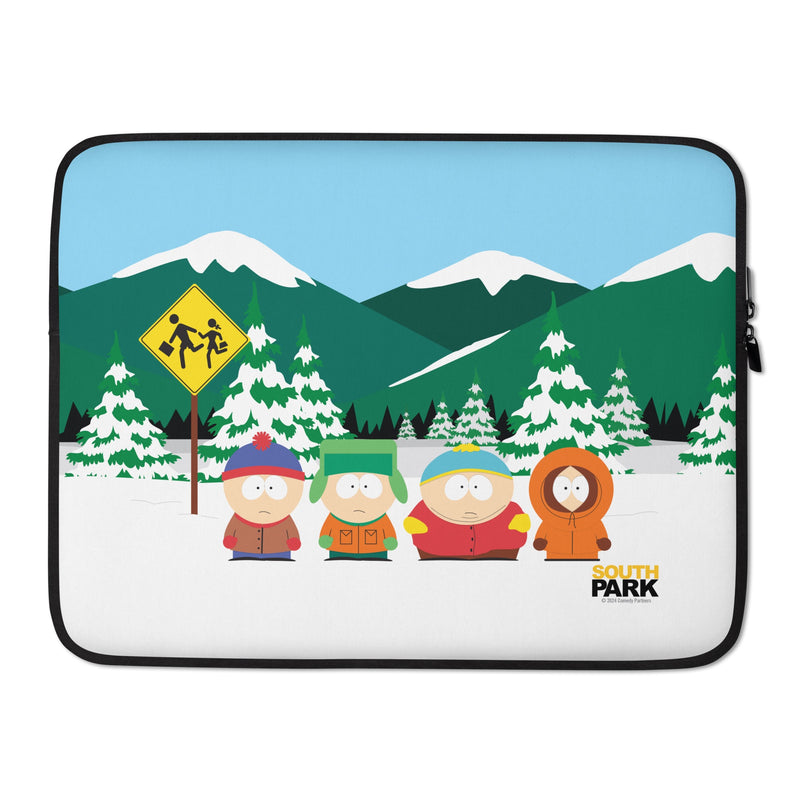 South Park Bus Stop Laptop-Hülle