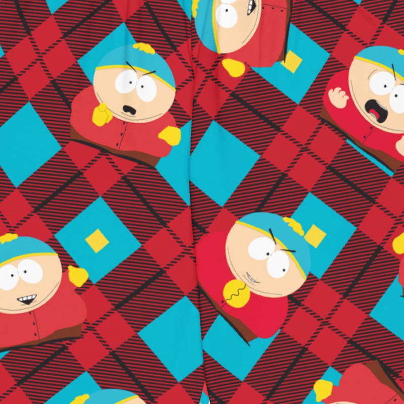 South Park Cartman Plaid Pajama Pants