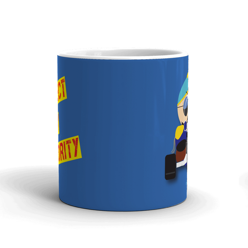 South Park Cartman Respect My Authority Mug