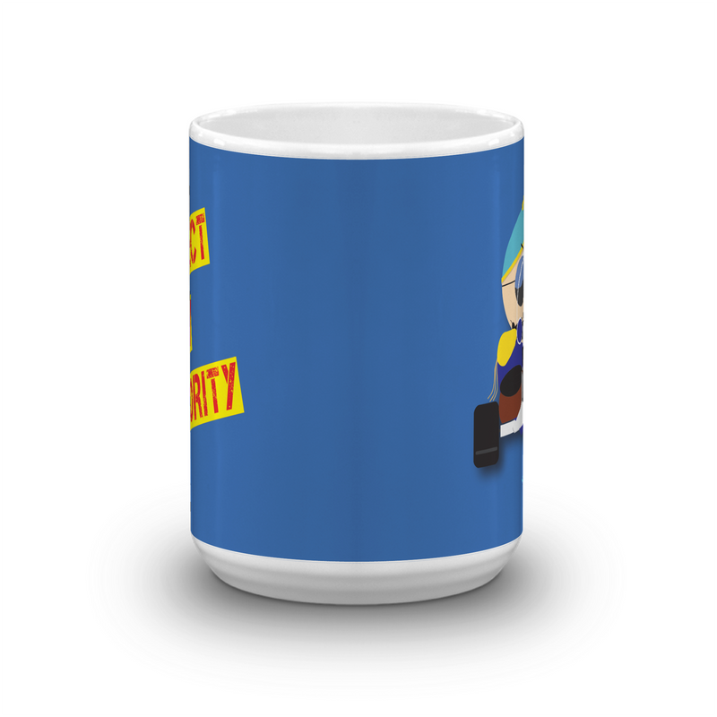 South Park Cartman Respektieren Sie meine Autorität Tasse