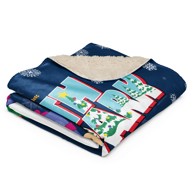 South Park Season Greetings Sherpa Blanket