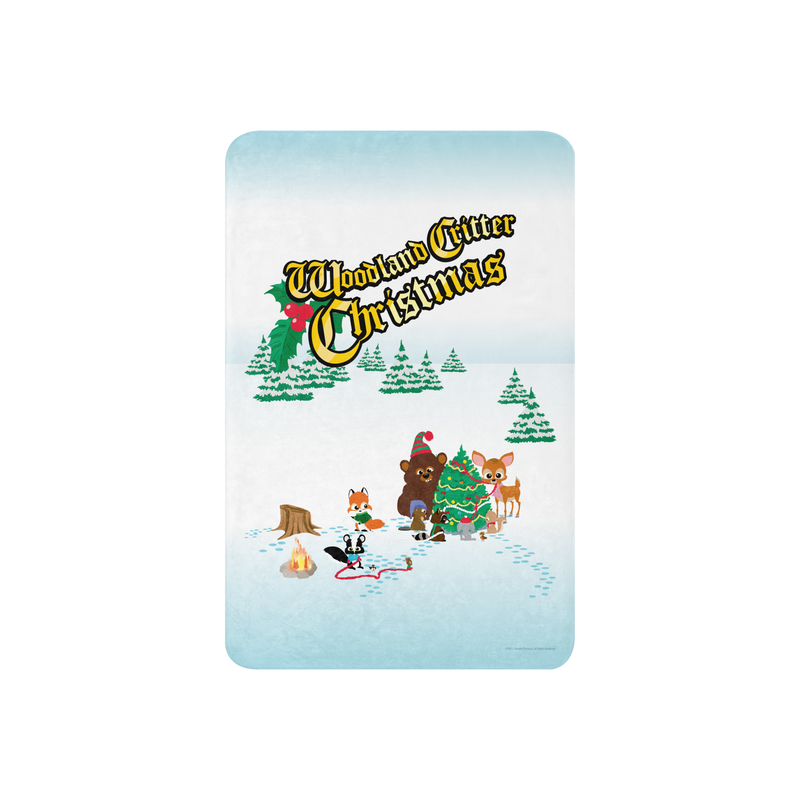 South Park Woodland Critter Weihnachts-Sherpa-Decke