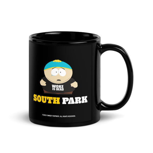 South Park Woke Is Dead Black Glossy Mug