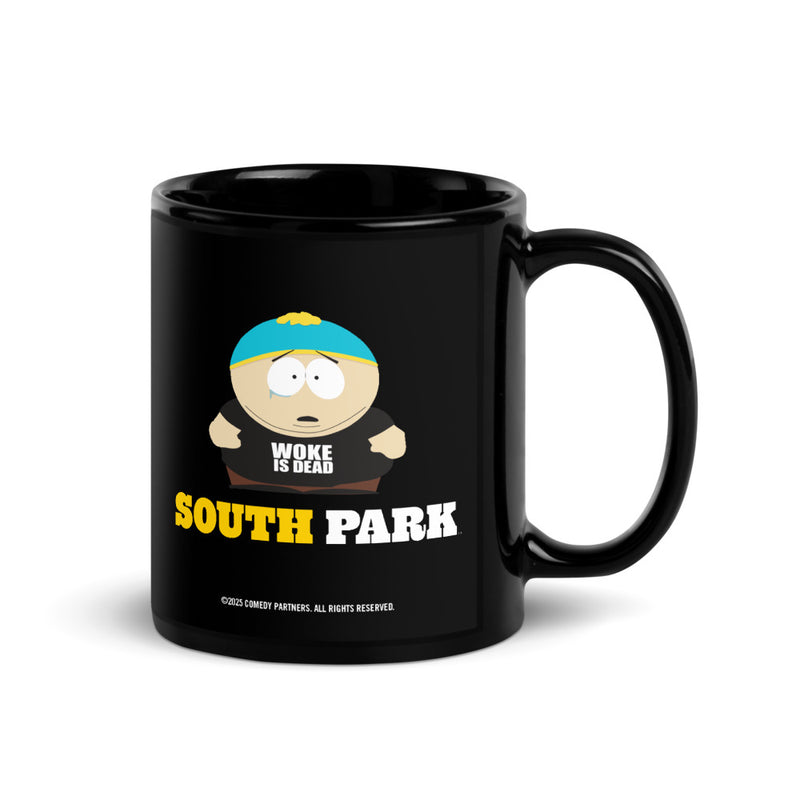 South Park Woke Is Dead Black Glossy Mug