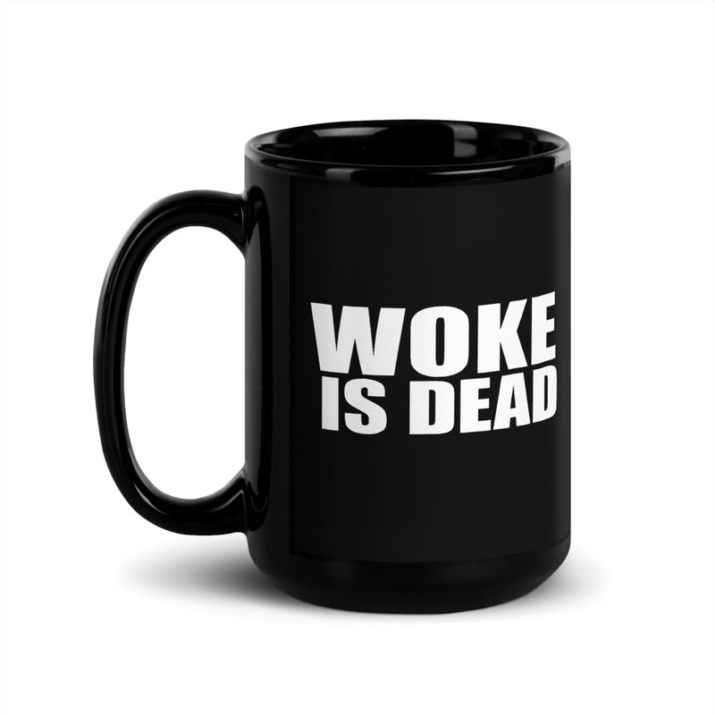 South Park Woke Is Dead Black Glossy Mug