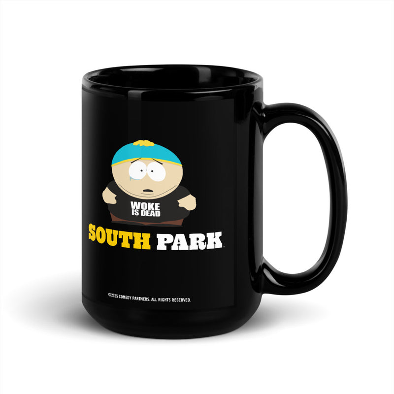South Park Woke Is Dead Black Glossy Mug