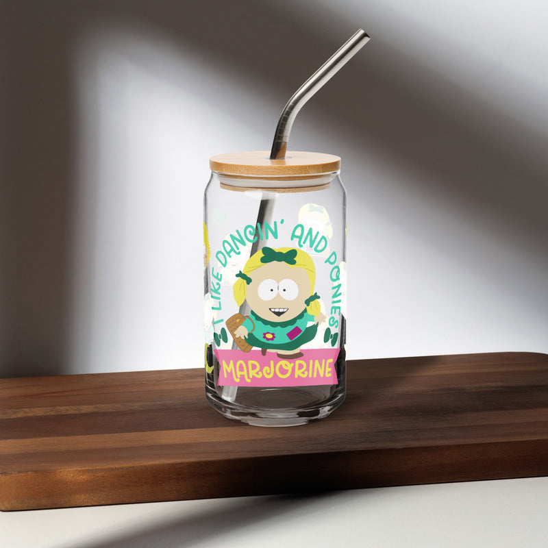 South Park Marjorine Can Glass