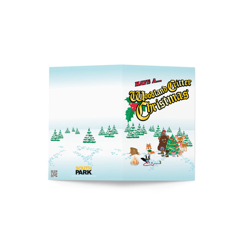 South Park Woodland Critters Weihnachtsgrußkarte