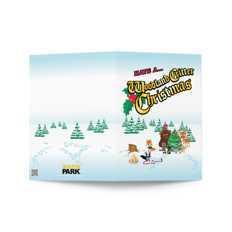 South Park Woodland Critters Weihnachtsgrußkarte