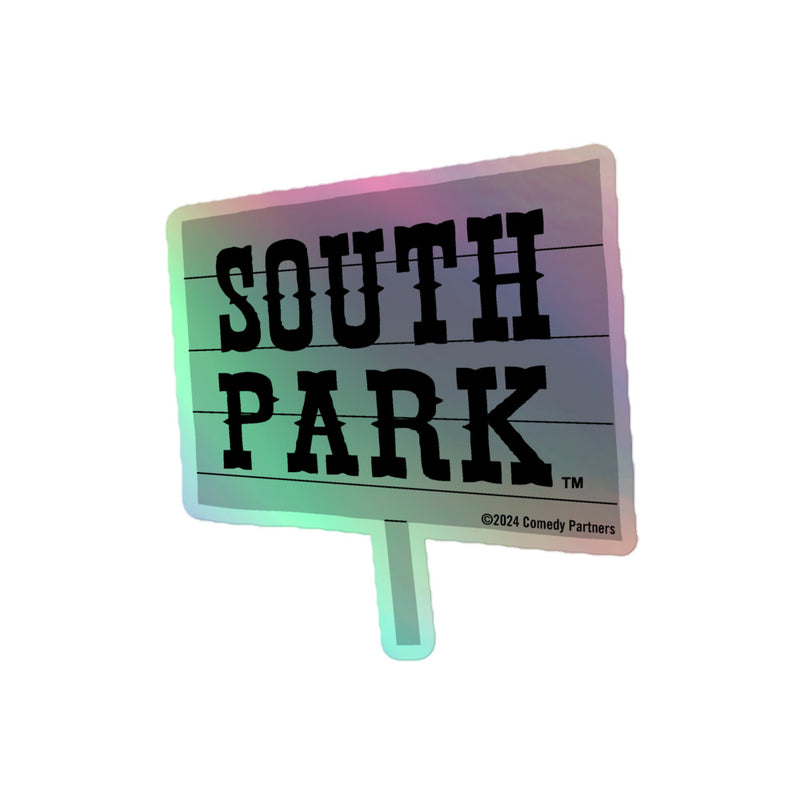 South Park Logo Holo Aufkleber