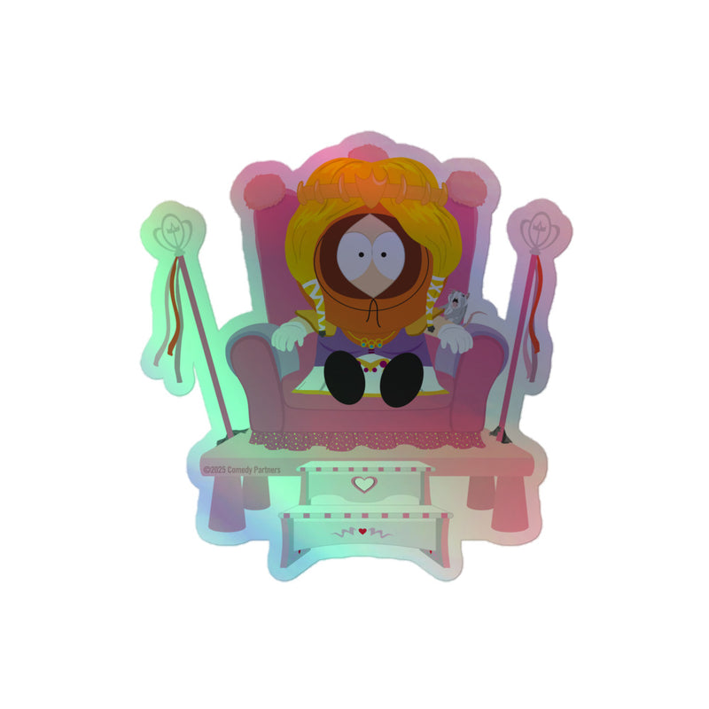 South Park Princess Kenny Holographic Sticker