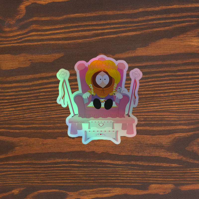 South Park Princess Kenny Holographic Sticker