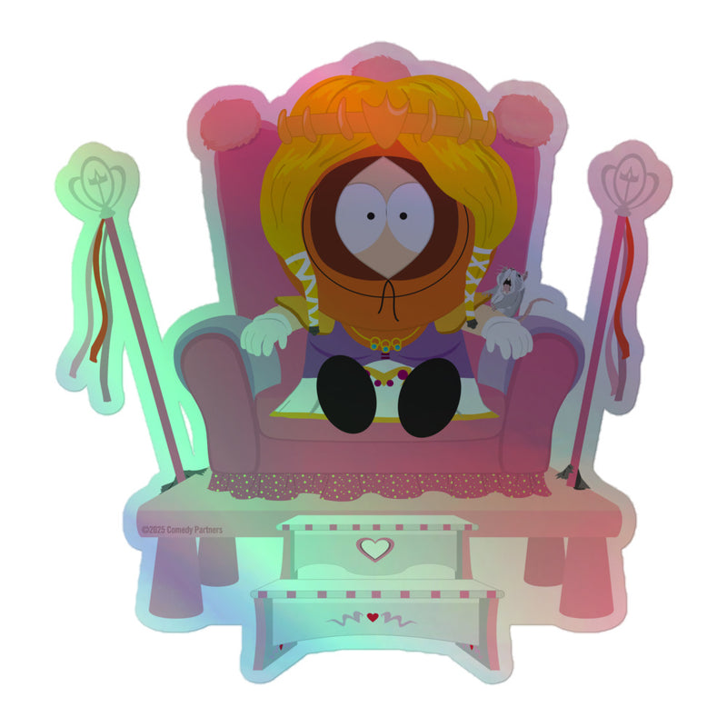 South Park Princess Kenny Holographic Sticker