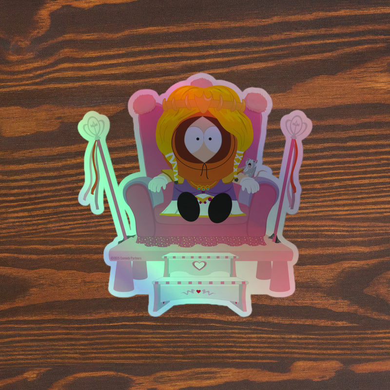 South Park Princess Kenny Holographic Sticker