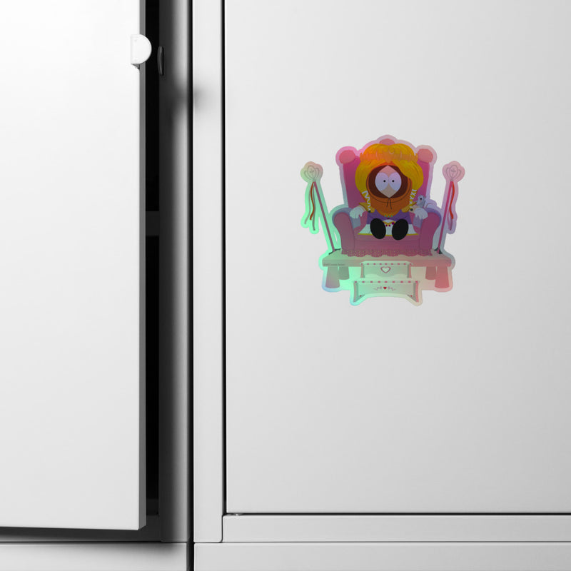 South Park Princess Kenny Holographic Sticker