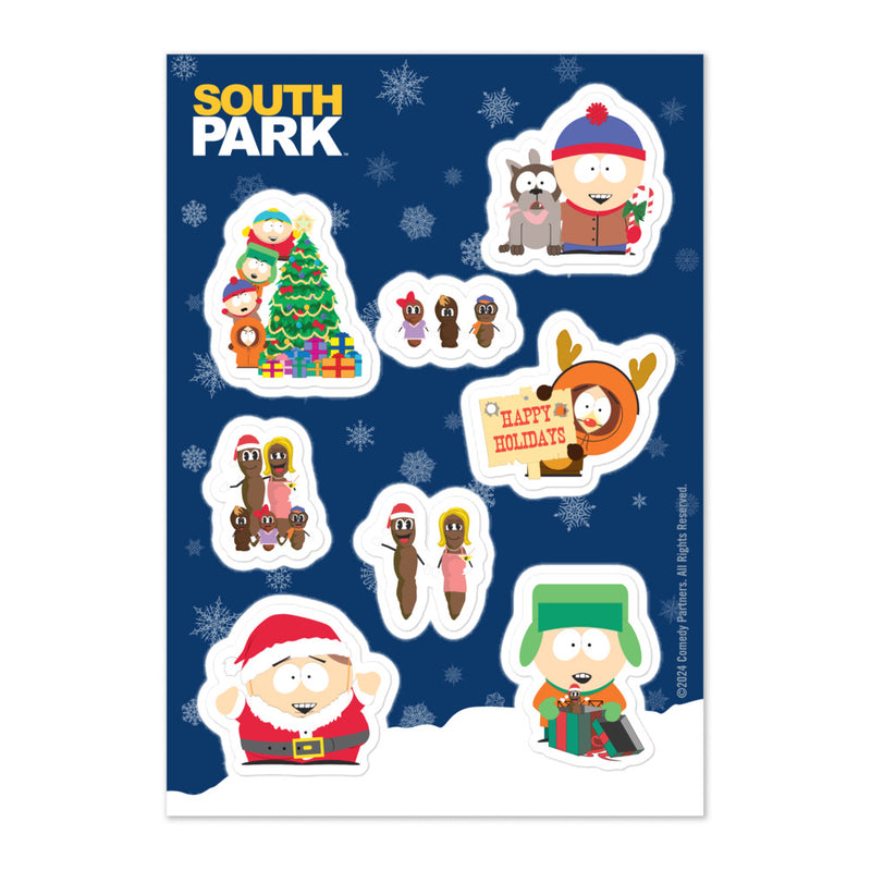 South Park Holiday Sticker Sheet