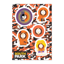 South Park Kenny Sticker Sheet