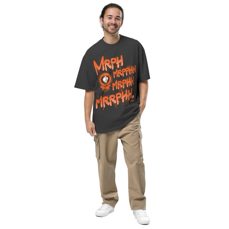 South Park Kenny Mrph, Mrpphh Graffiti Oversized T-Shirt