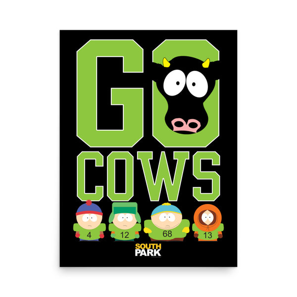 South Park Go Cows Poster