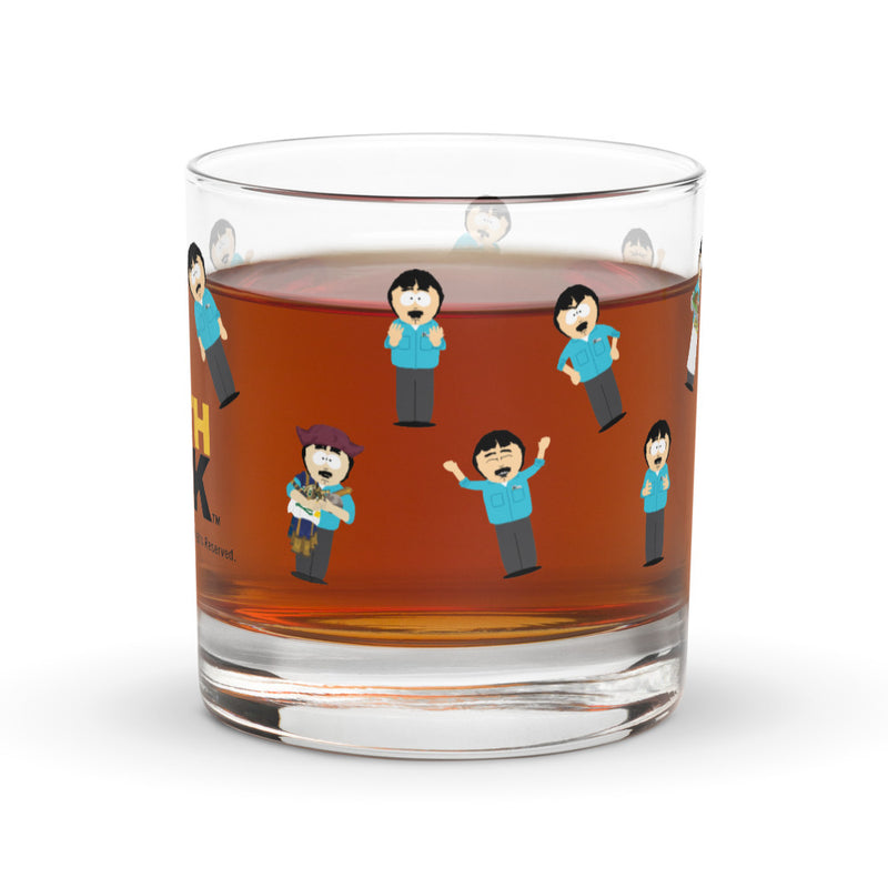 South Park Randy Rock Glass