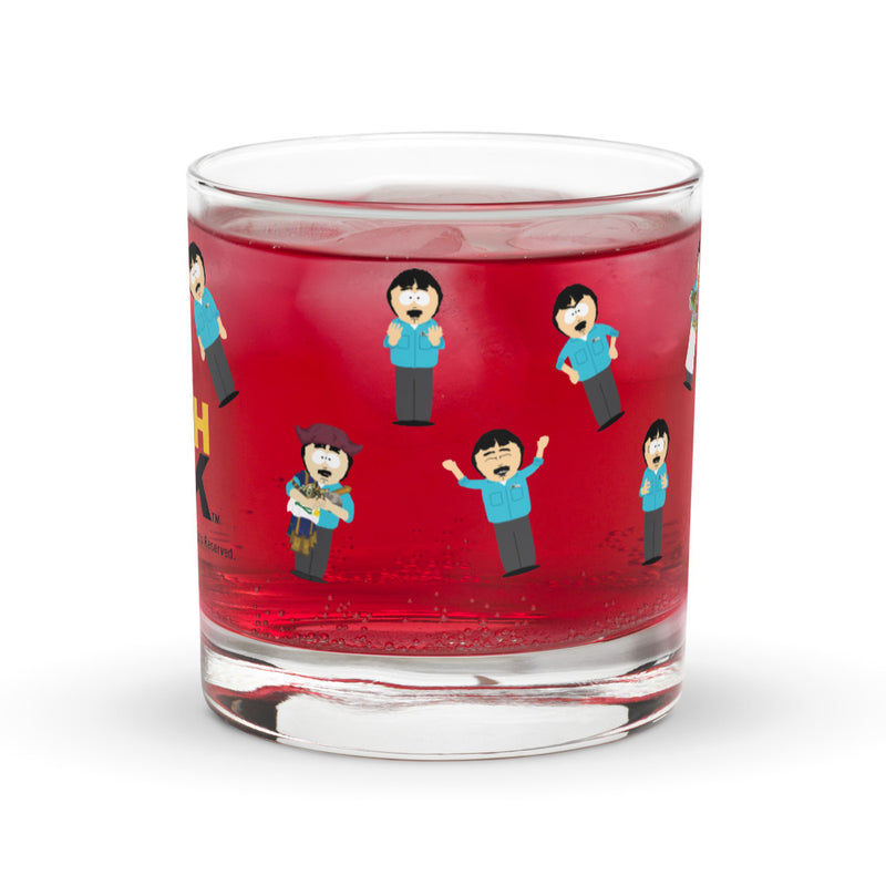 South Park Randy Rock Glass