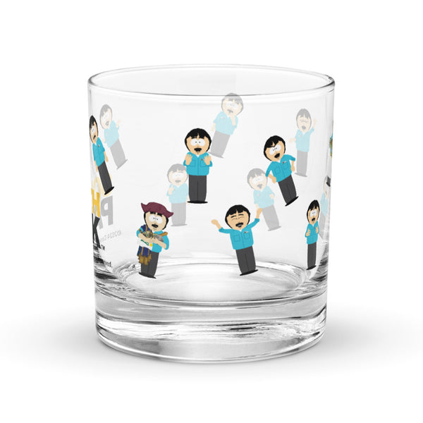 South Park Randy Rock Glass