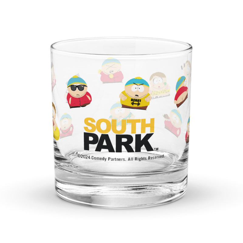 South Park Cartman Rock Glass