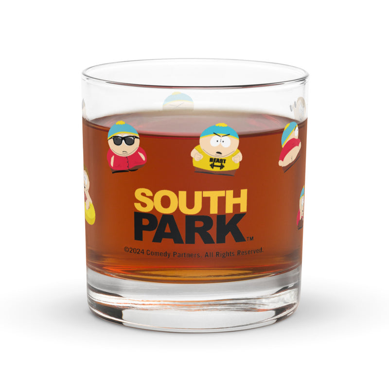 South Park Cartman Rock Glass