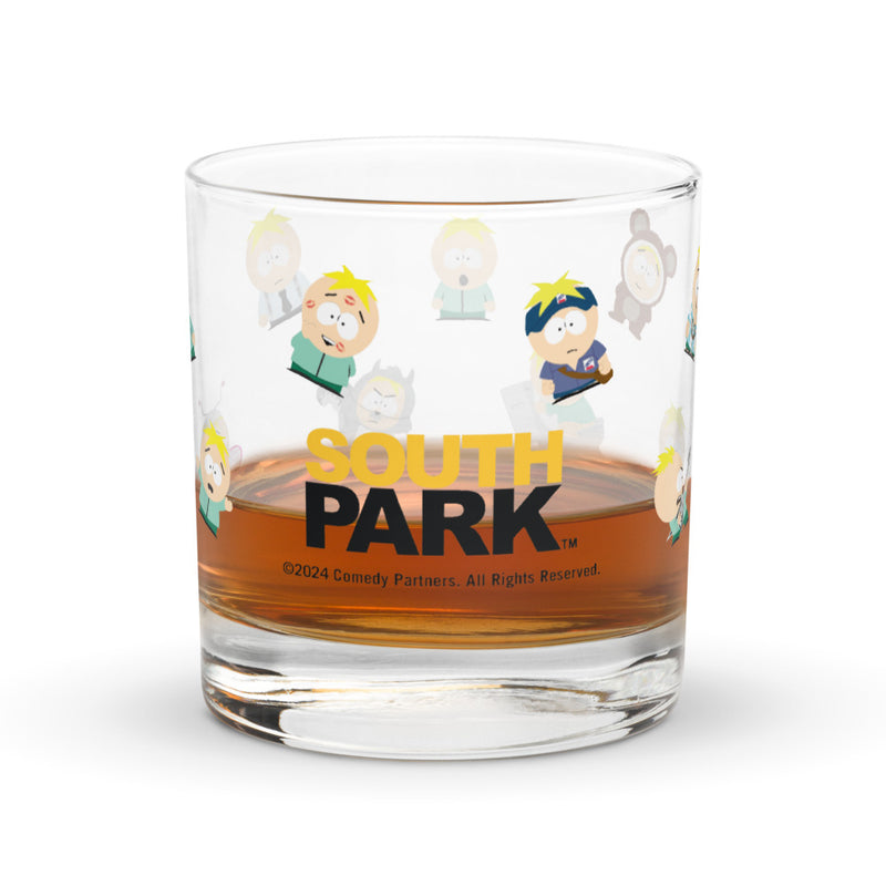 South Park Butters Rocks Glass