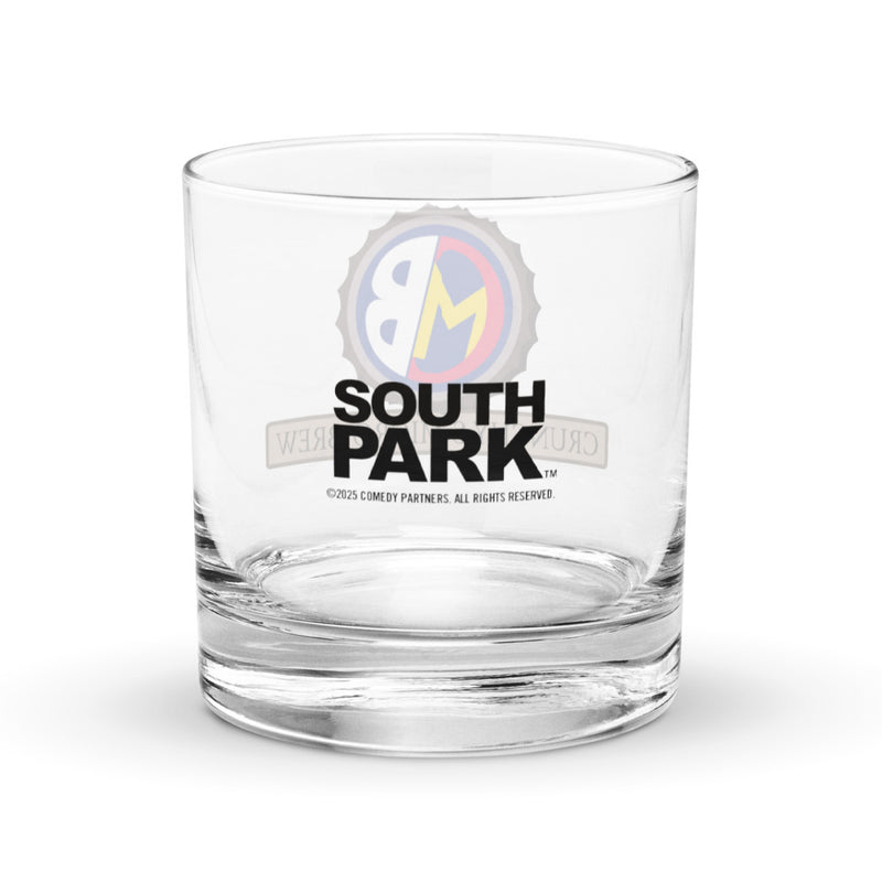 South Park Crunchy's Micro Brew Rocks Glass