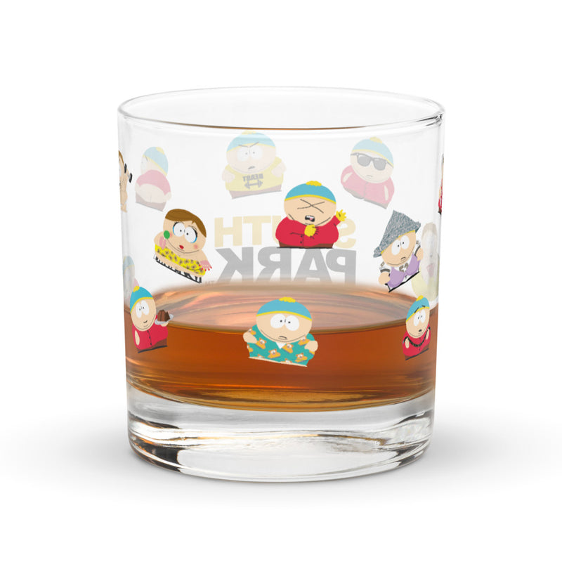 South Park Cartman Rocks Glass