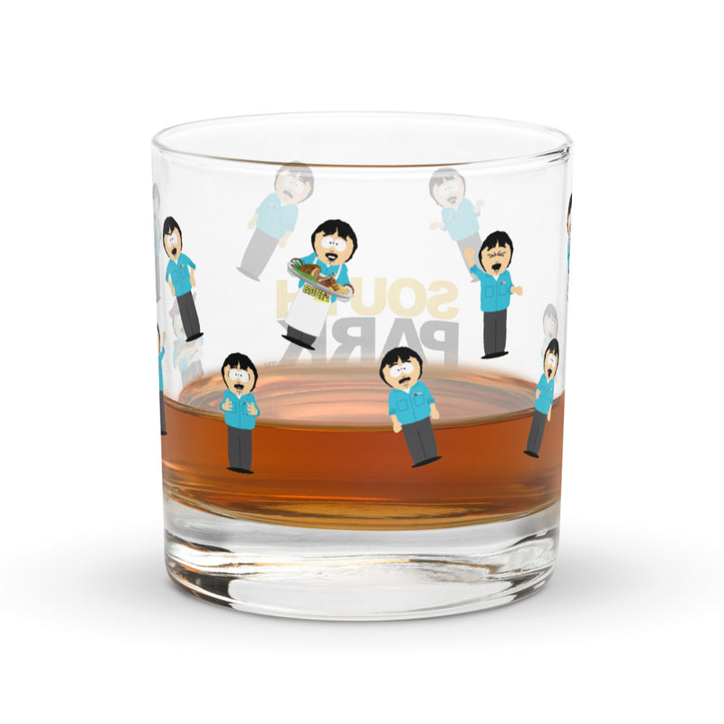 South Park Randy Rock Glass