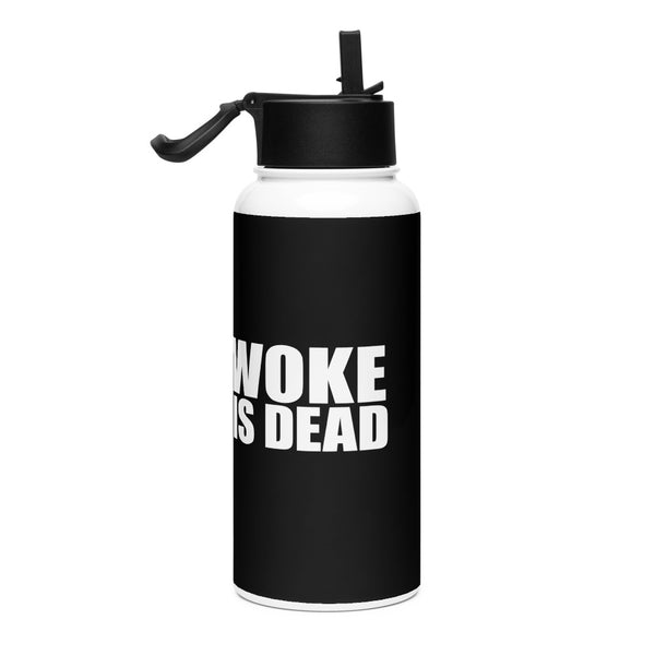 South Park Woke Is Dead Stainless Steel Water Bottle with a Straw Lid