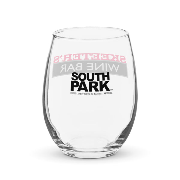 South Park Skeeter's Wine Bar Stemless Wine Glass