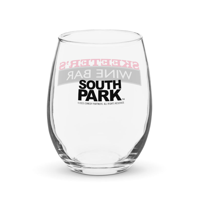 South Park Skeeter's Wine Bar Stemless Wine Glass