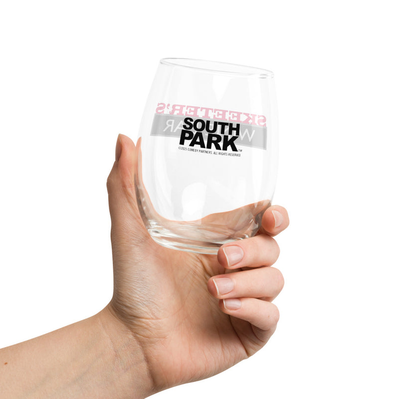 South Park Skeeter's Wine Bar Stemless Wine Glass