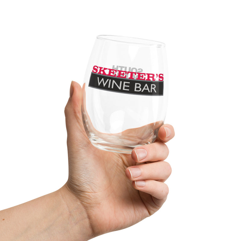 South Park Skeeter's Wine Bar Stemless Wine Glass