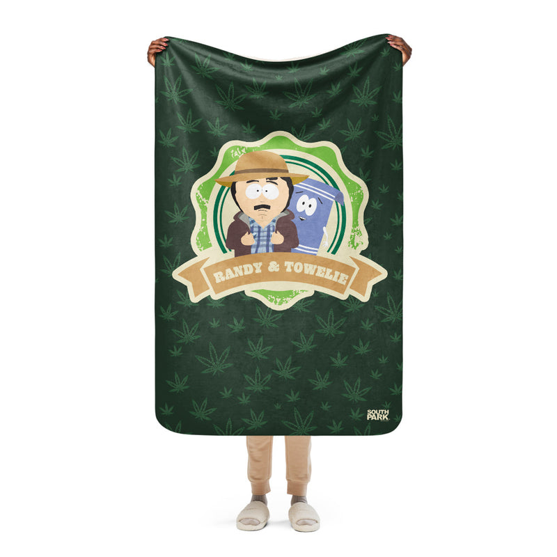 South Park Randy & Towelie Sherpa Blanket