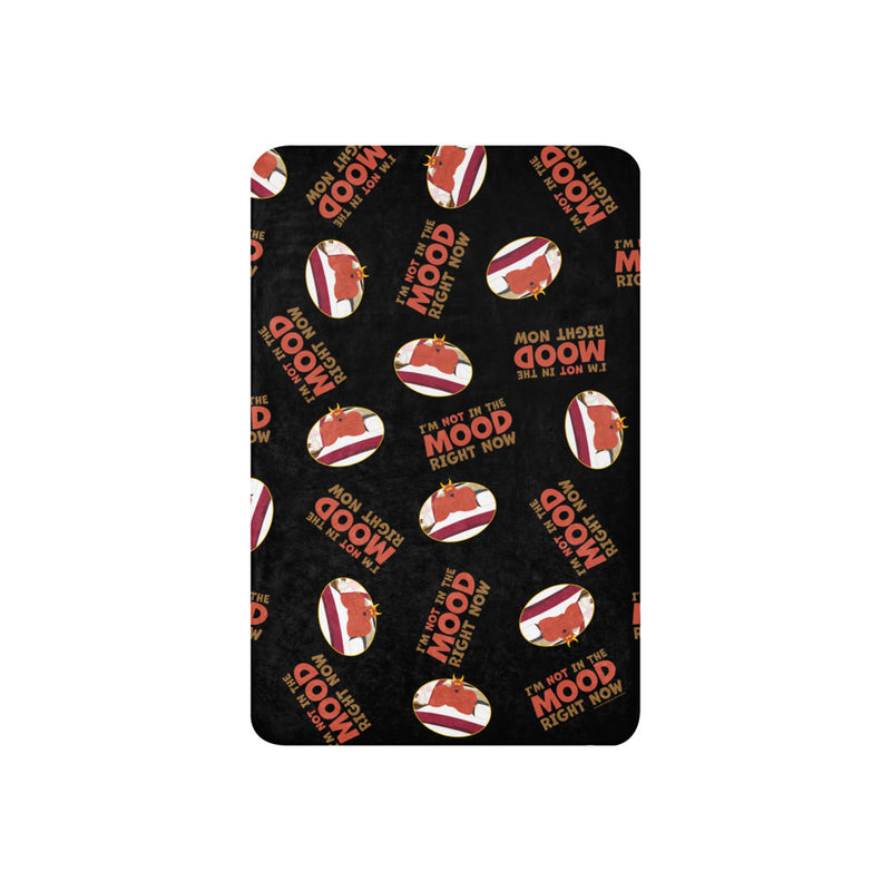 South Park Satan I'm Not In The Mood Premium Sherpa Blanket