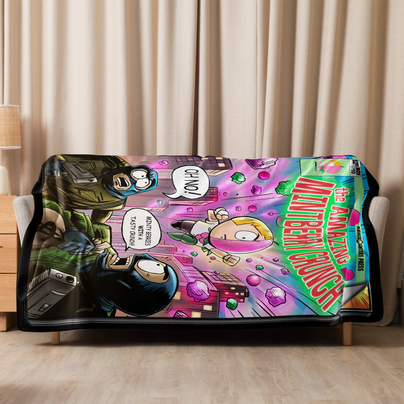 South Park Mintberry Crunch Premium Sherpa Blanket