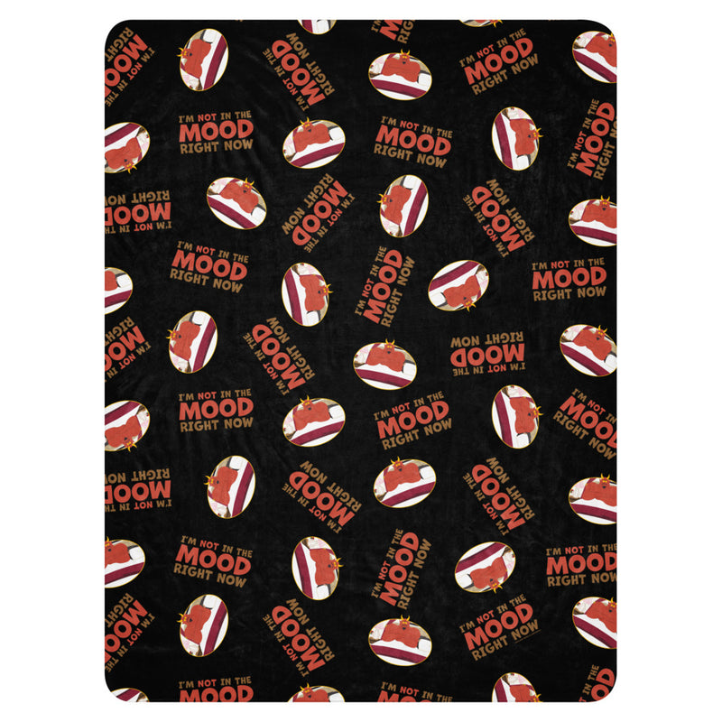 South Park Satan I'm Not In The Mood Premium Sherpa Blanket