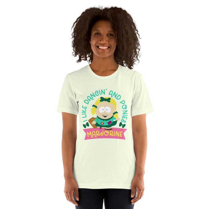 South Park Marjorine I Like Dancin' & Ponies Unisex T-Shirt