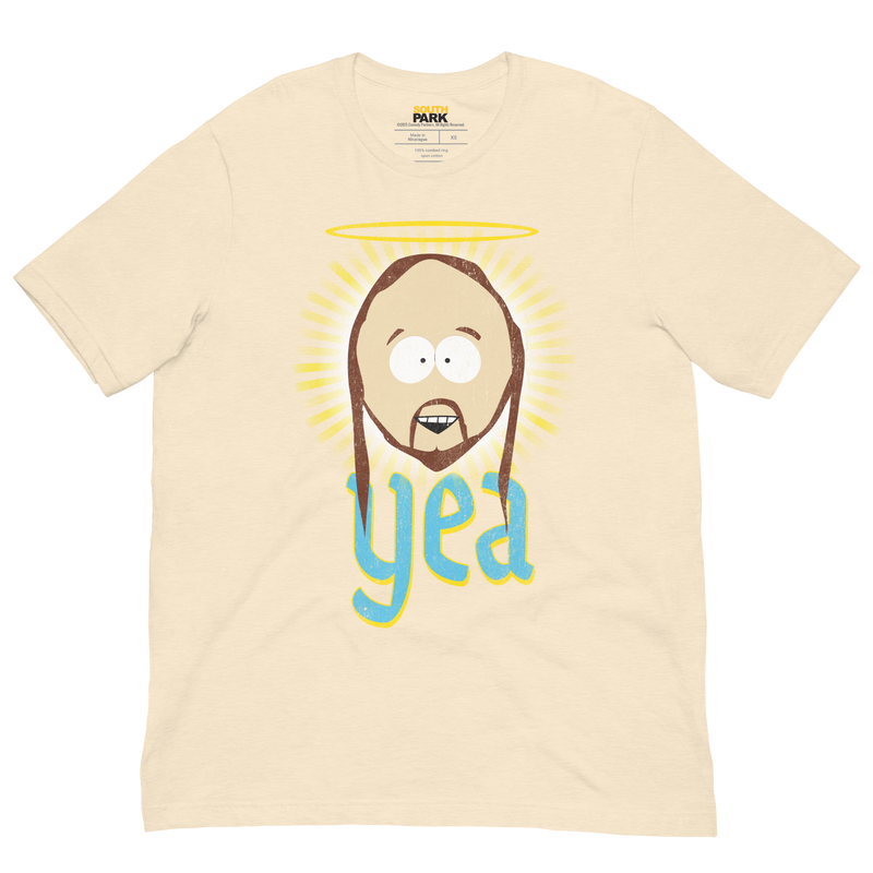 South Park Jesus Yea Adult T-Shirt
