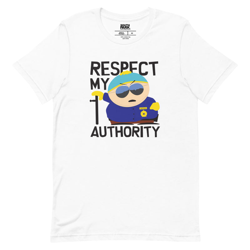 South Park Cartman Respektiere meine Autorität Unisex T-Shirt