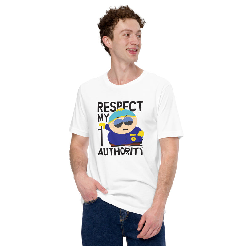 South Park Cartman Respektiere meine Autorität Unisex T-Shirt