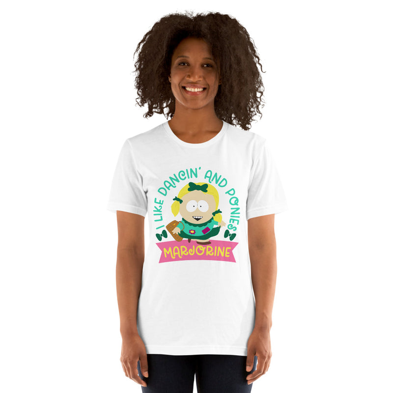 South Park Marjorine I Like Dancin' & Ponies Unisex T-Shirt