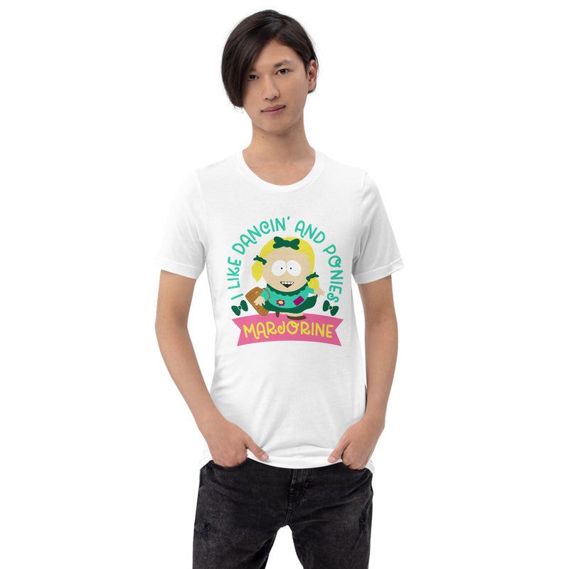 South Park Marjorine I Like Dancin' & Ponies Unisex T-Shirt