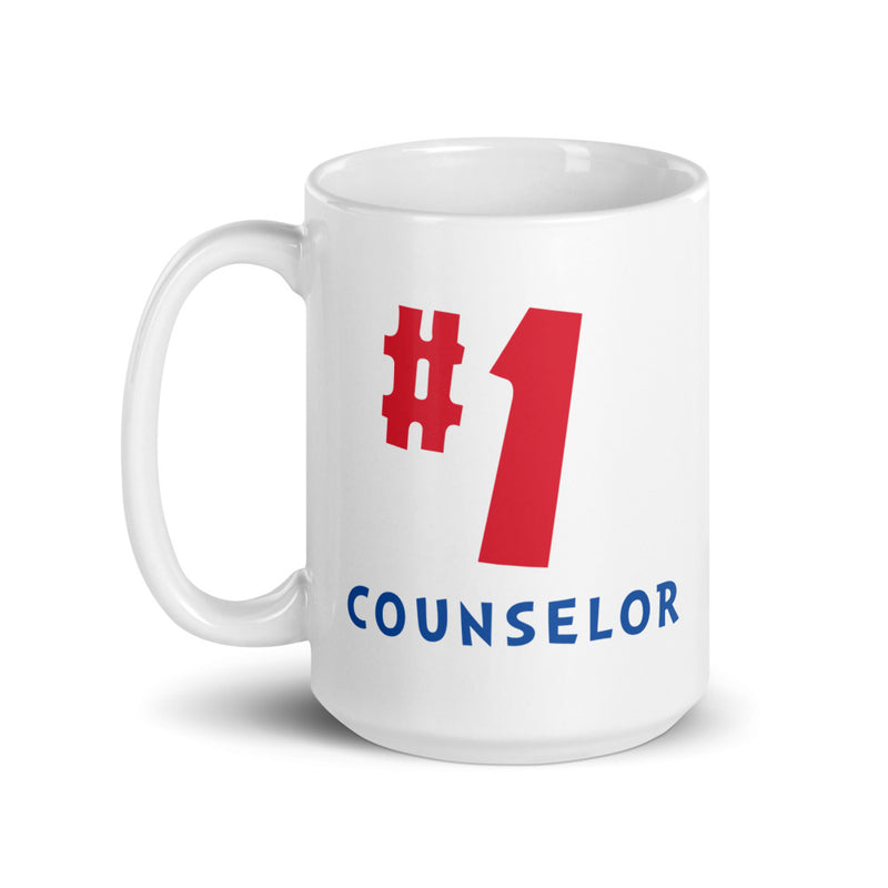 South Park Jesus #1 Counselor White Mug  15 oz