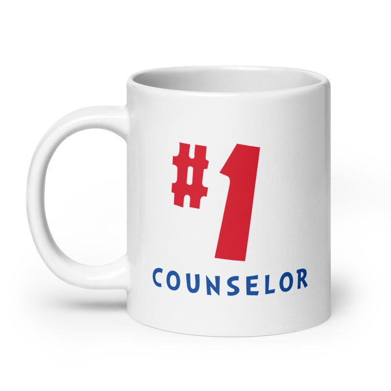 South Park Jesus #1 Counselor White Mug  20 oz