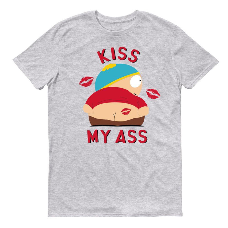 South Park Cartman Kiss My Ass Erwachsene Kurzarm T-Shirt